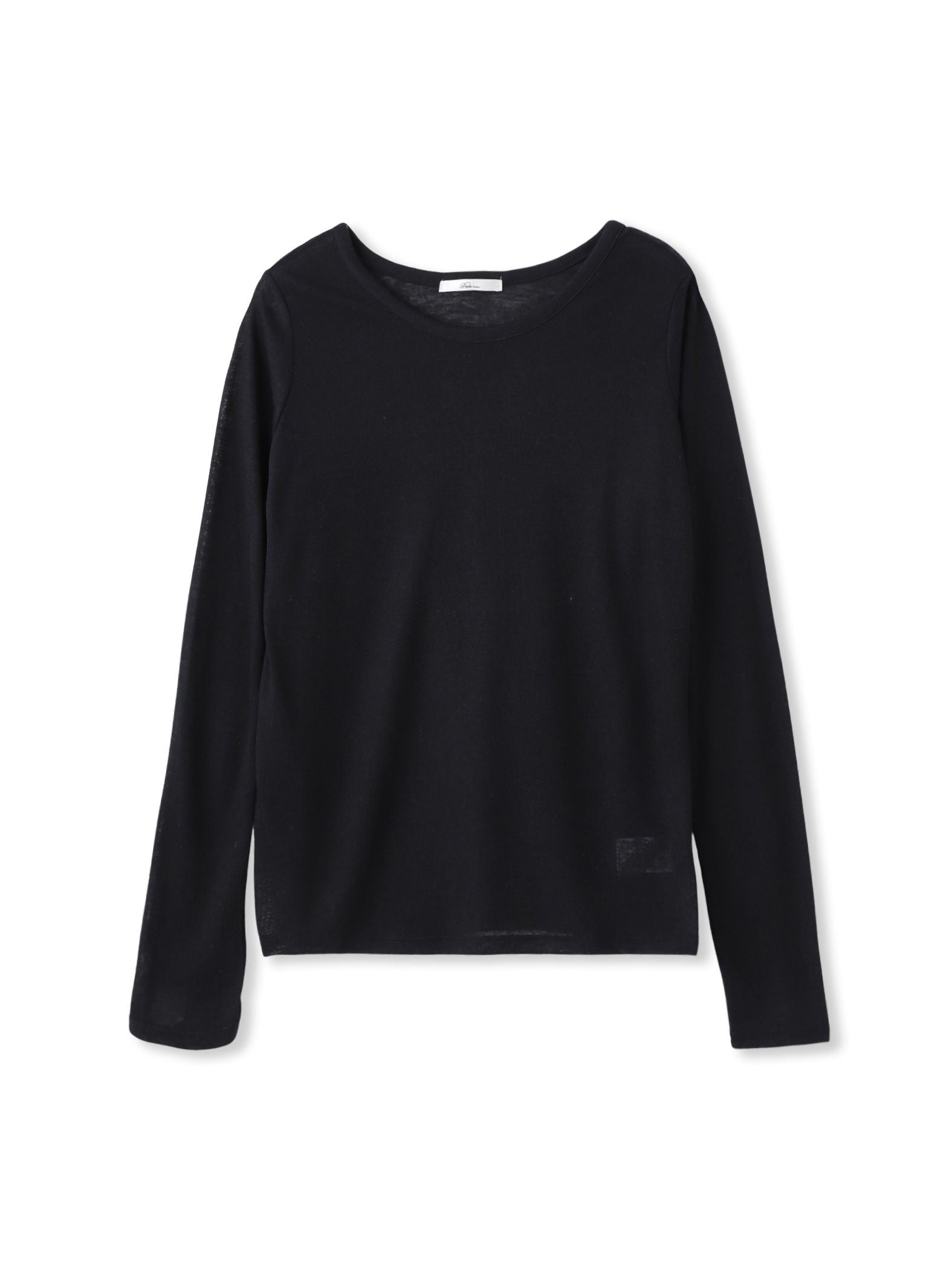 シアーフライス×チュールレイヤードプルオーバー