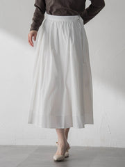 メンナイロンワッシャーブロードスカート