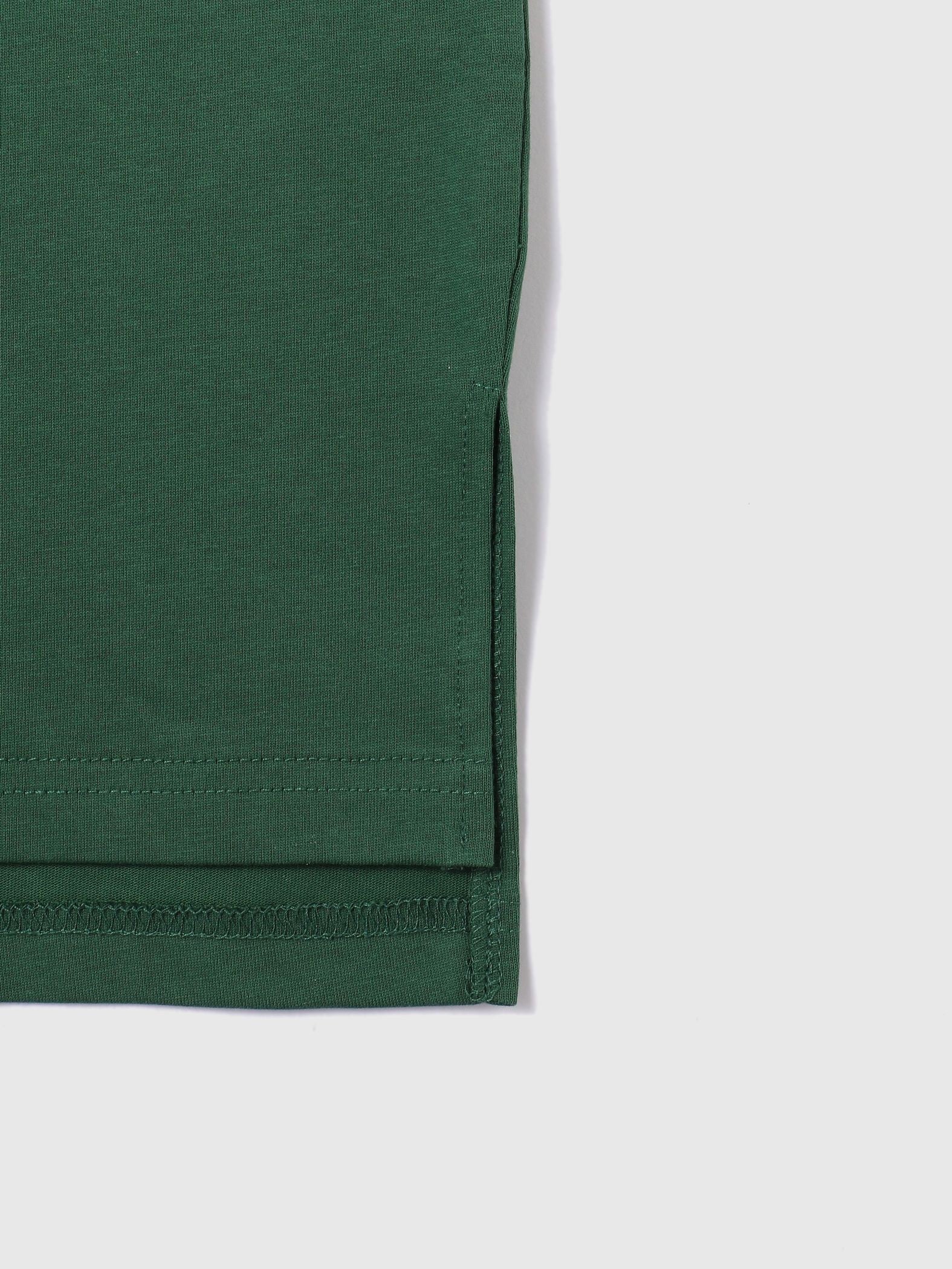 さがら刺繍ロゴTシャツ≪洗濯機で洗える≫
