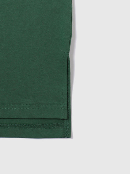さがら刺繍ロゴTシャツ≪洗濯機で洗える≫