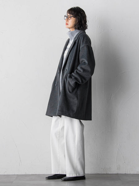 【biyori】ニットビーバーコート