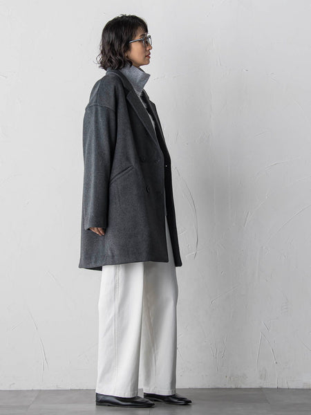 【biyori】ニットビーバーコート