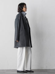 【biyori】ニットビーバーコート