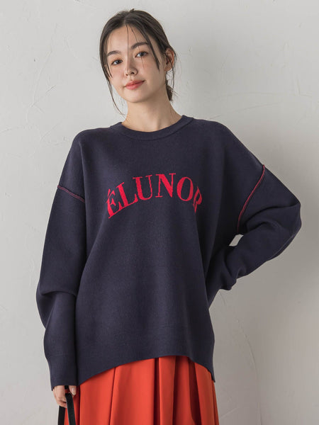 ロゴスウェットニット≪手洗い可能≫