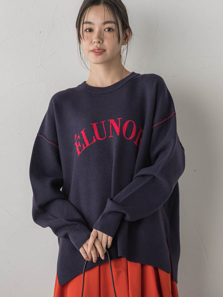 ロゴスウェットニット≪手洗い可能≫