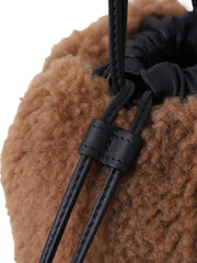 【WEB限定】【VIOLAd'ORO】ボア巾着ミニバッグ　ELMO / V-8925
