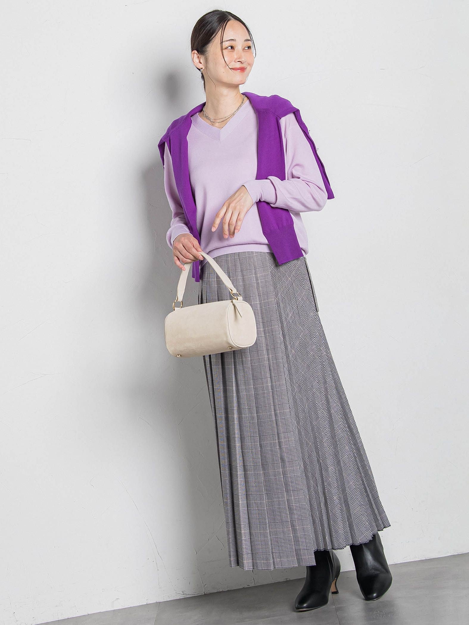 Brisbane Vネックニットプルオーバー≪11号あり≫