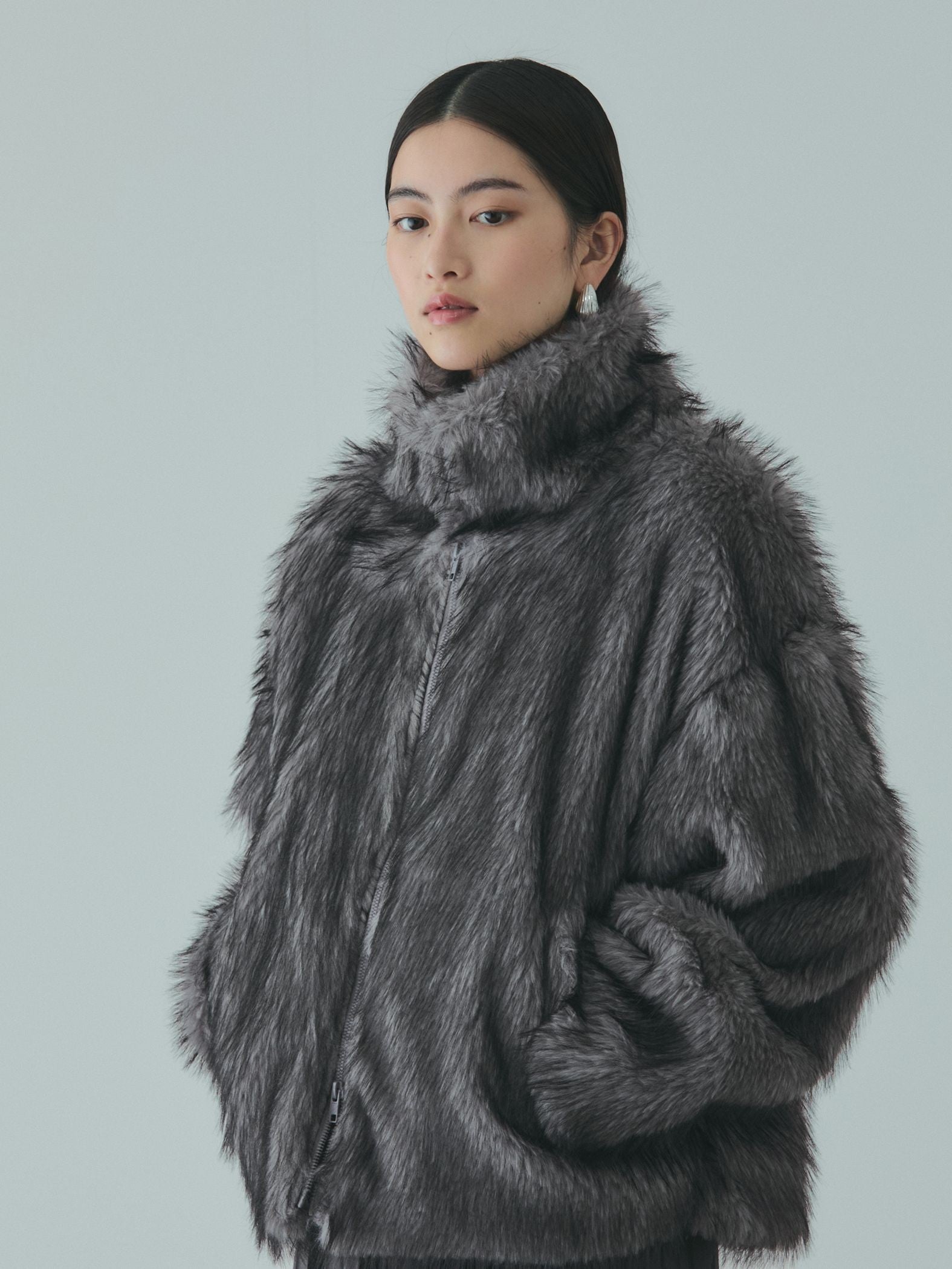 フェイクファージャケット