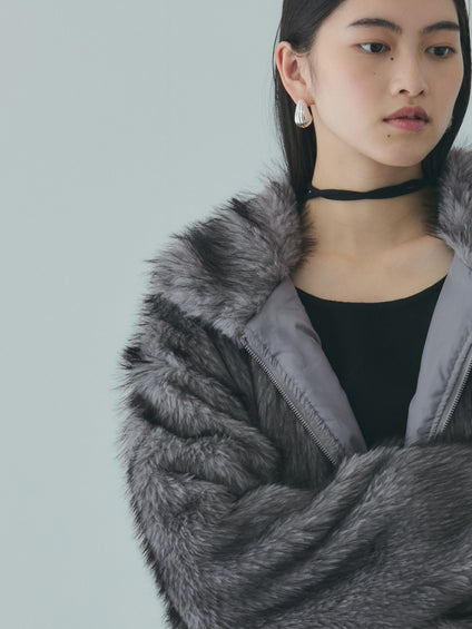 フェイクファージャケット