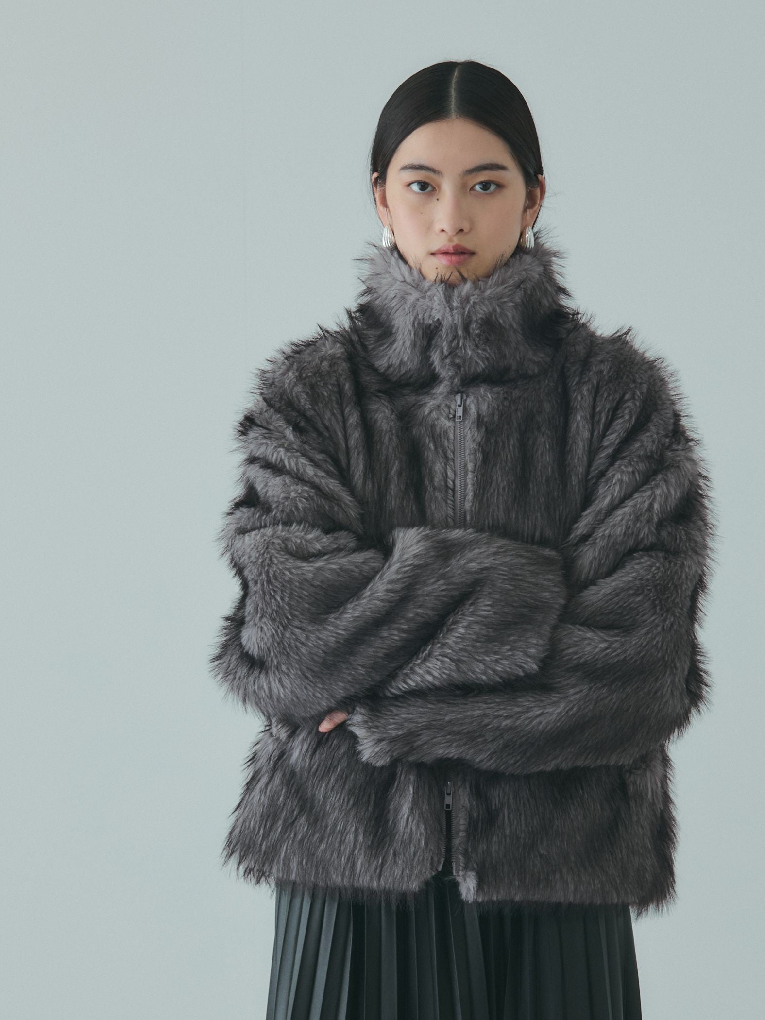 フェイクファージャケット