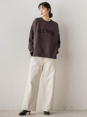 【新色追加】ロゴスウェットニット≪手洗い可能≫