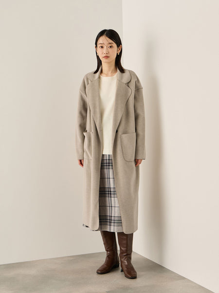 ブランケットメルトンガウンコート