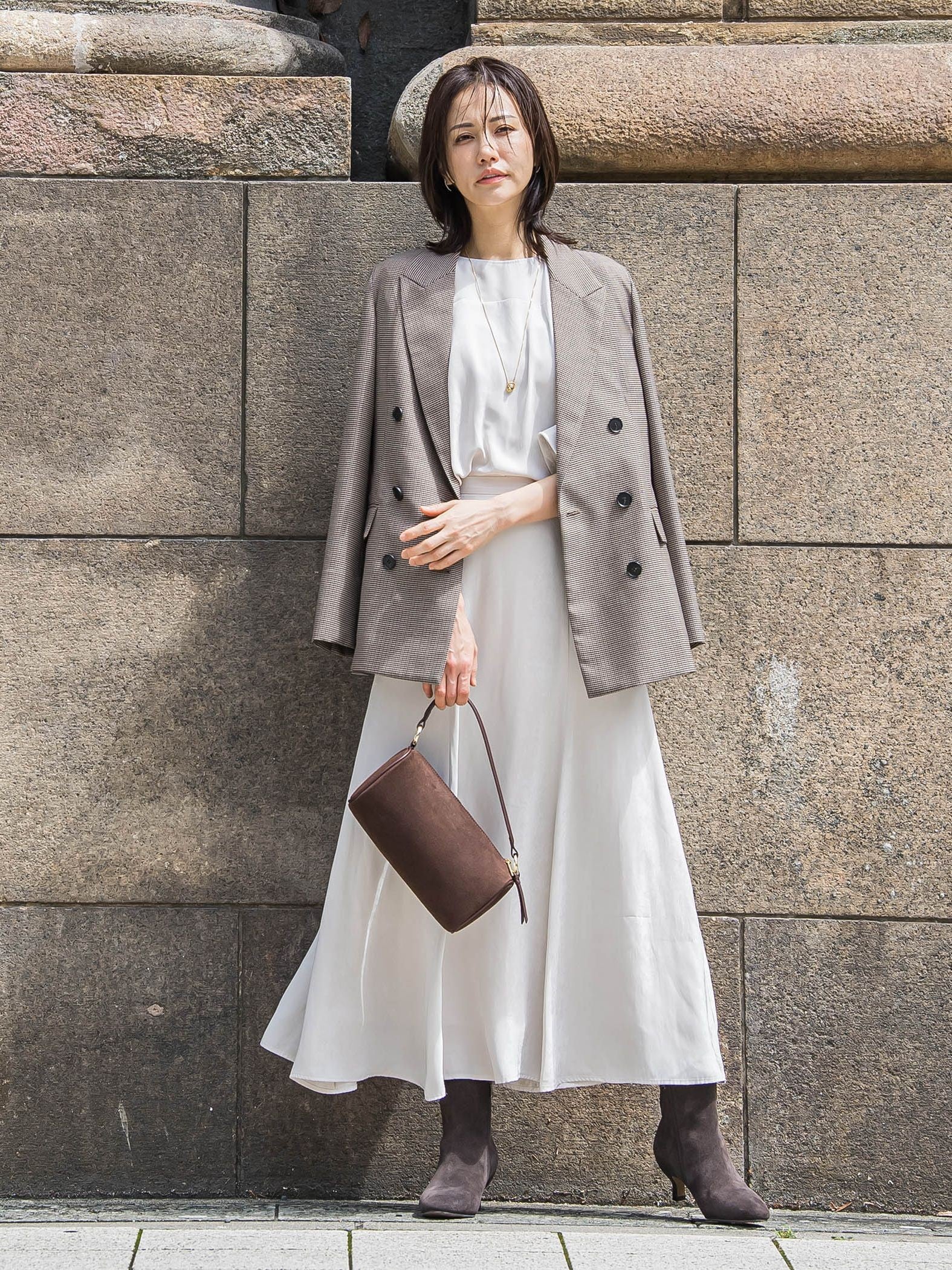 エコスエードミニボストンバッグ