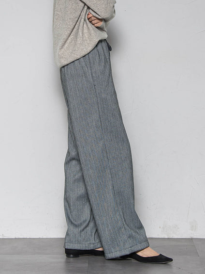 【楽・美・軽】イージーワイドパンツ≪手洗い可能≫