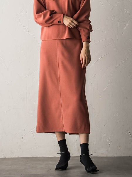 ジョーゼットダンボールAラインスカート≪セットアップ対応/洗濯機で洗える≫