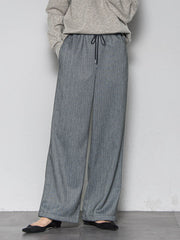 【楽・美・軽】イージーワイドパンツ≪手洗い可能≫