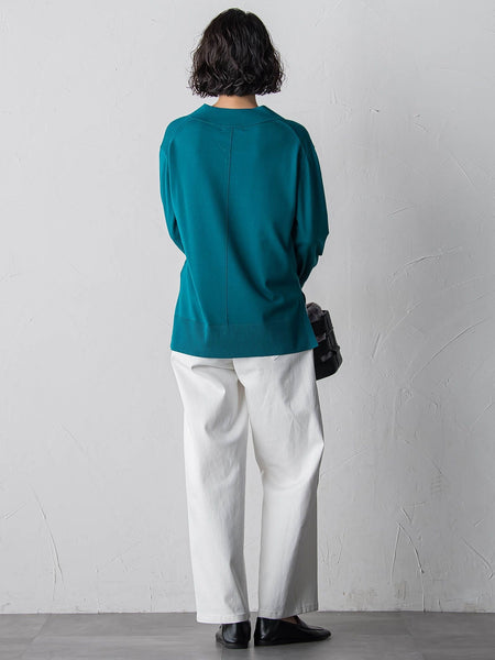 【大きいサイズ】”暖かさも洒落感も”裏起毛デニム