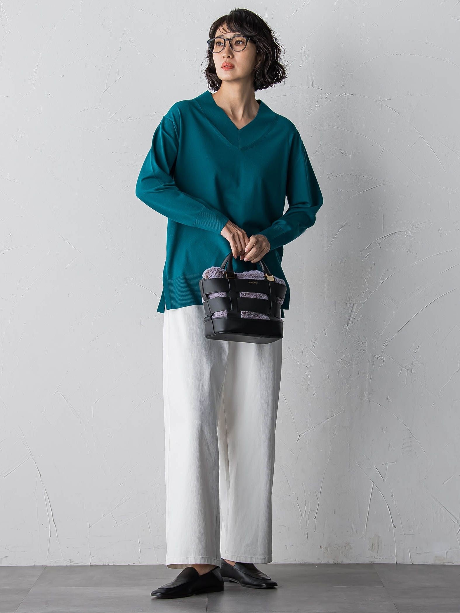 【大きいサイズ】”暖かさも洒落感も”裏起毛デニム