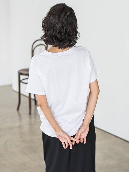 【J Lounge限定】la.f...ロゴTシャツ≪手洗い可能≫