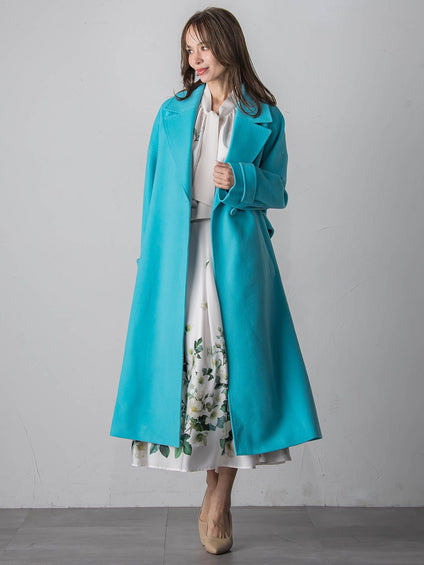 テーラードカラーコート