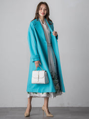 テーラードカラーコート