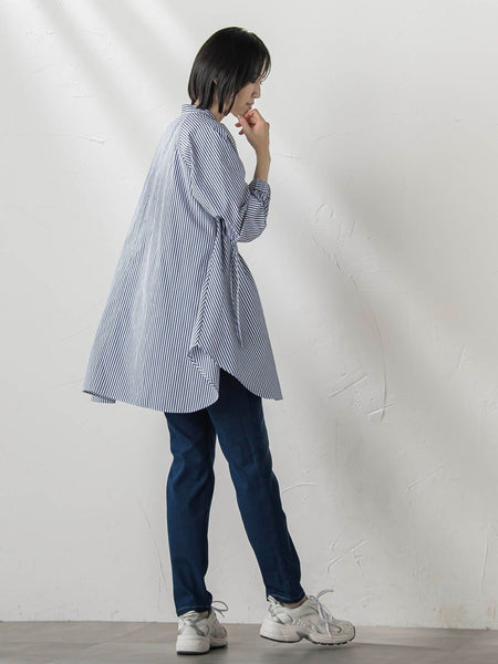 【WEB限定】ぐーんと伸びるデニムレギパン≪洗濯機で洗える≫