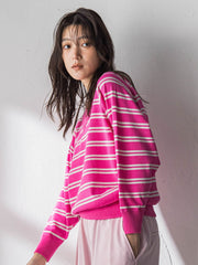 LEVITA Vネックドルマンニットプルオーバー