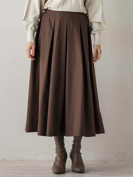 タフタタックスカート≪洗濯機で洗える≫