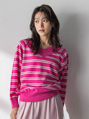 LEVITA Vネックドルマンニットプルオーバー