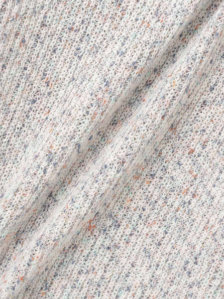 ミックスコイルクルーネックカーディガン