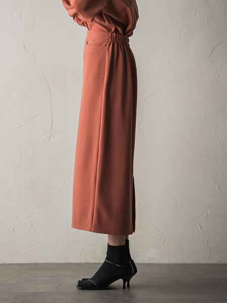 ジョーゼットダンボールAラインスカート≪セットアップ対応/洗濯機で洗える≫