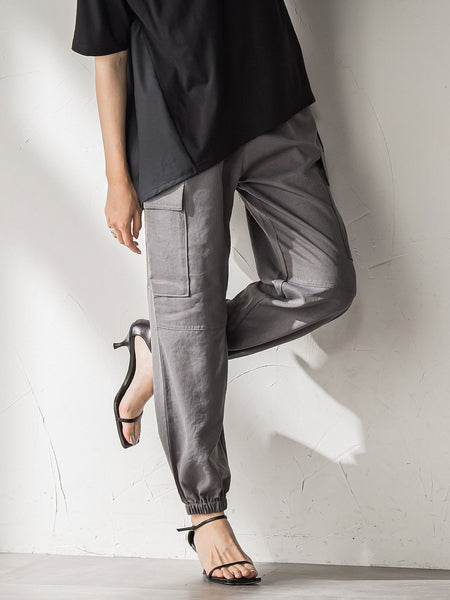 【美品】MAYSON GREYきれいめカーゴパンツ サイズM ホワイト クリーム MAYSON GREY パンツ 撥水サイドラインパラシュートパンツ