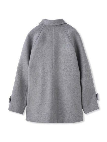 カシミヤコンライトリバーショートコート