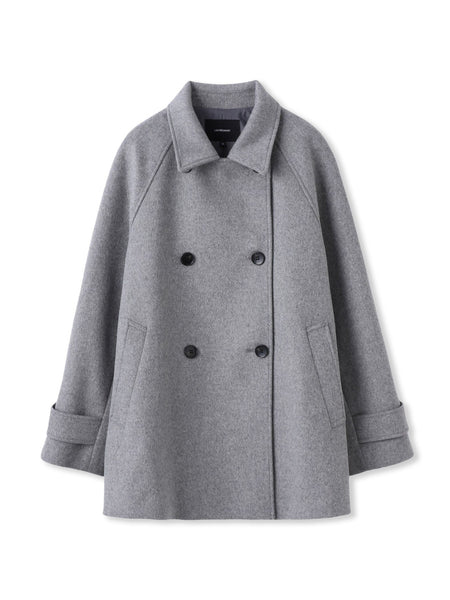 カシミヤコンライトリバーショートコート