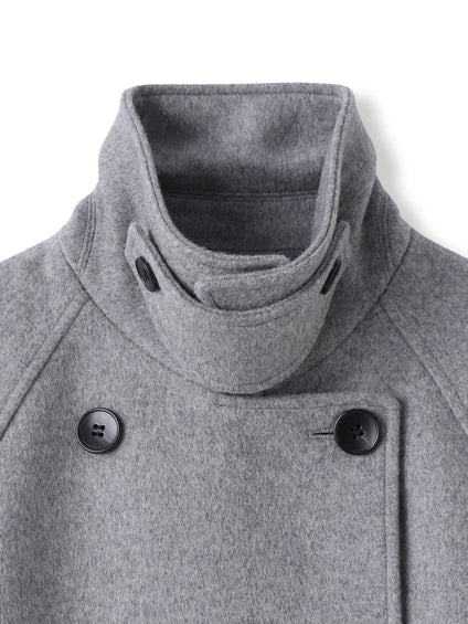 カシミヤコンライトリバーショートコート