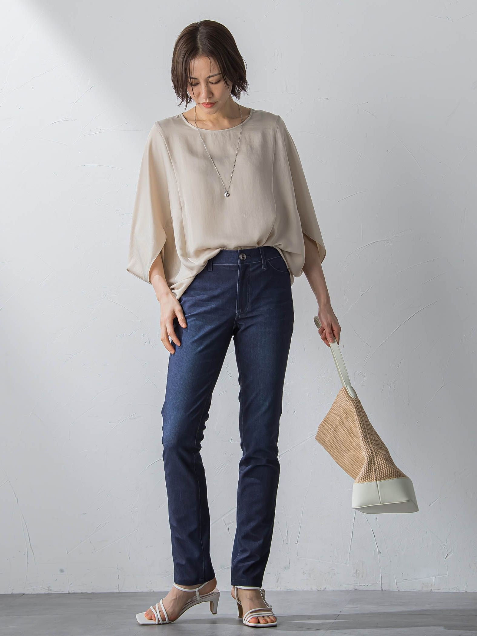 【WEB限定】【3サイズ展開】ハイテンションパンツ≪洗える/ストレッチ≫