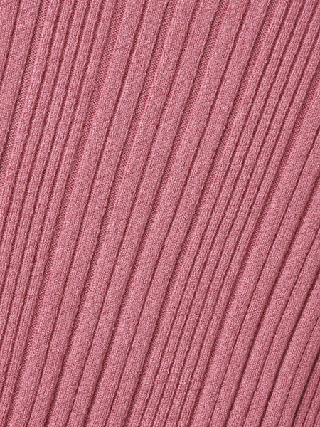 袖ボタンランダムリブニット≪手洗い可能≫