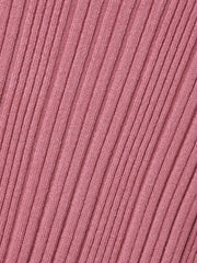 袖ボタンランダムリブニット≪手洗い可能≫