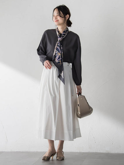 メンナイロンワッシャーブロードスカート