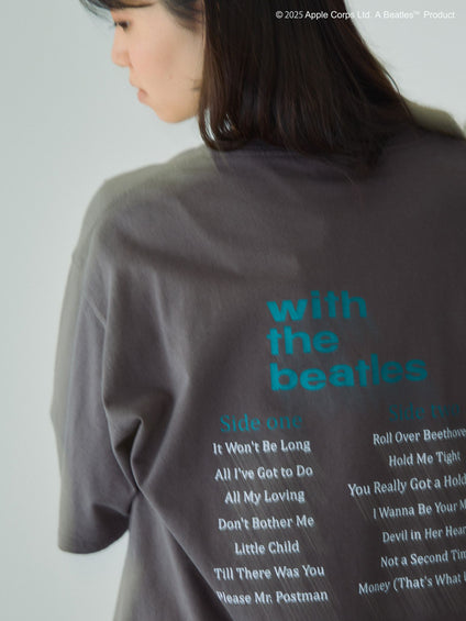 THE　BEATLESフォトツアーロゴT≪洗濯機で洗える≫