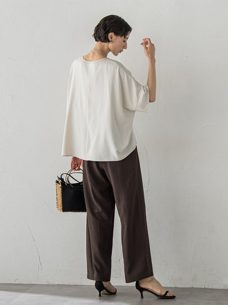 【WEB限定】ブラウス×パンツ 2点セット