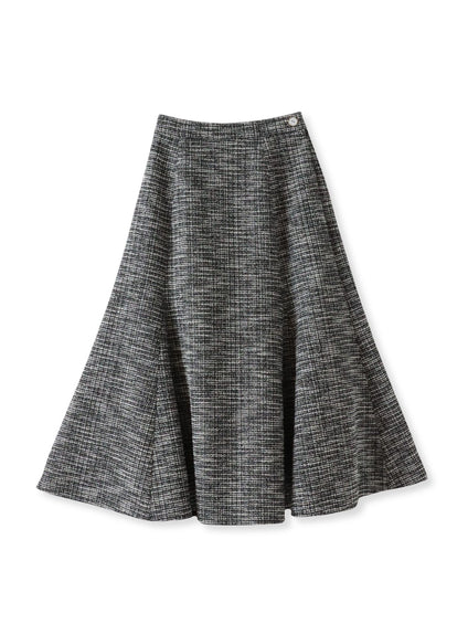 ツイードラメマーメイドスカート