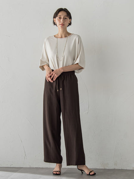 【WEB限定】ブラウス×パンツ 2点セット