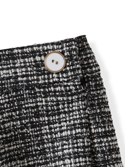 ツイードラメマーメイドスカート