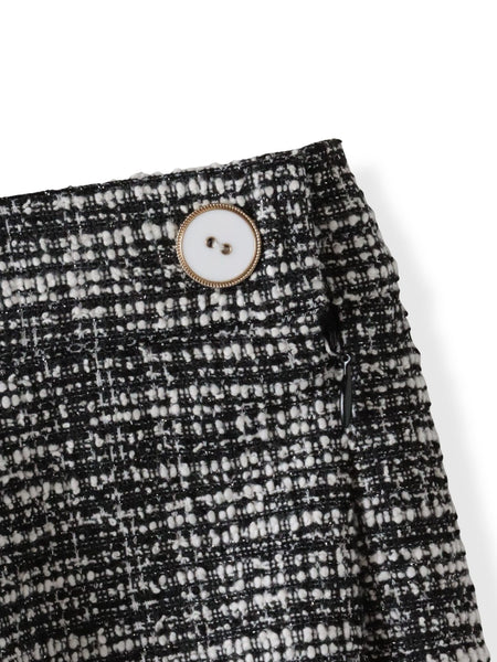 ツイードラメマーメイドスカート