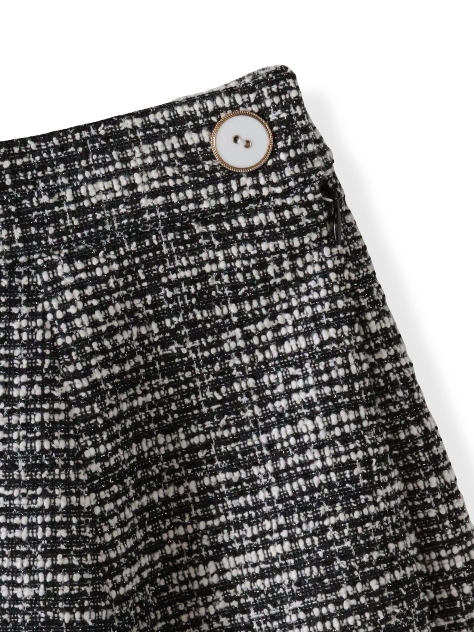 ツイードラメマーメイドスカート