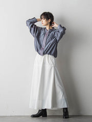 ギャザースリーブナイロンブルゾン≪洗濯機で洗える≫