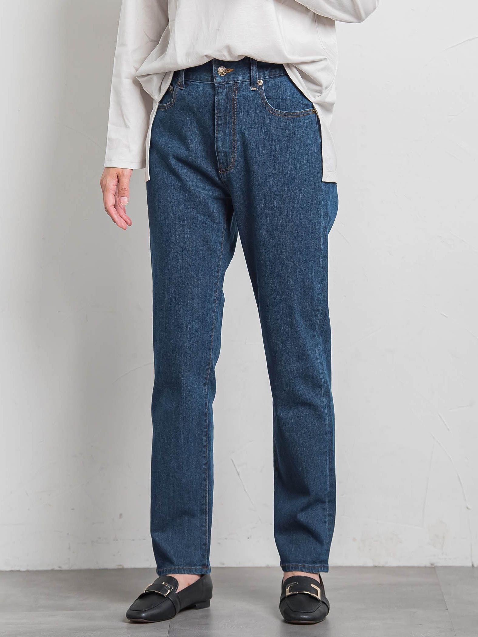 【WEB限定】365デニムパンツ スキニーシルエット≪洗える≫