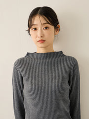 シアーカフレイヤードフウニットプルオーバー≪手洗い可能≫