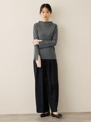 シアーカフレイヤードフウニットプルオーバー≪手洗い可能≫